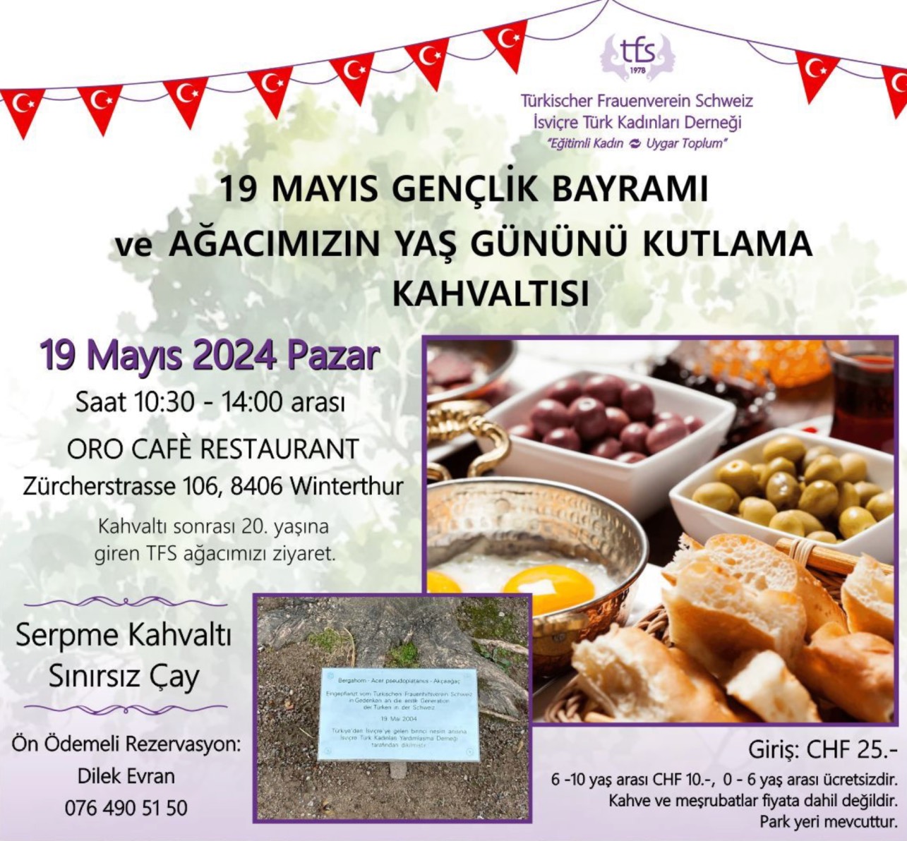 2024 – 19 Mayıs Gençlik ve Spor Bayramı Kahvaltısı