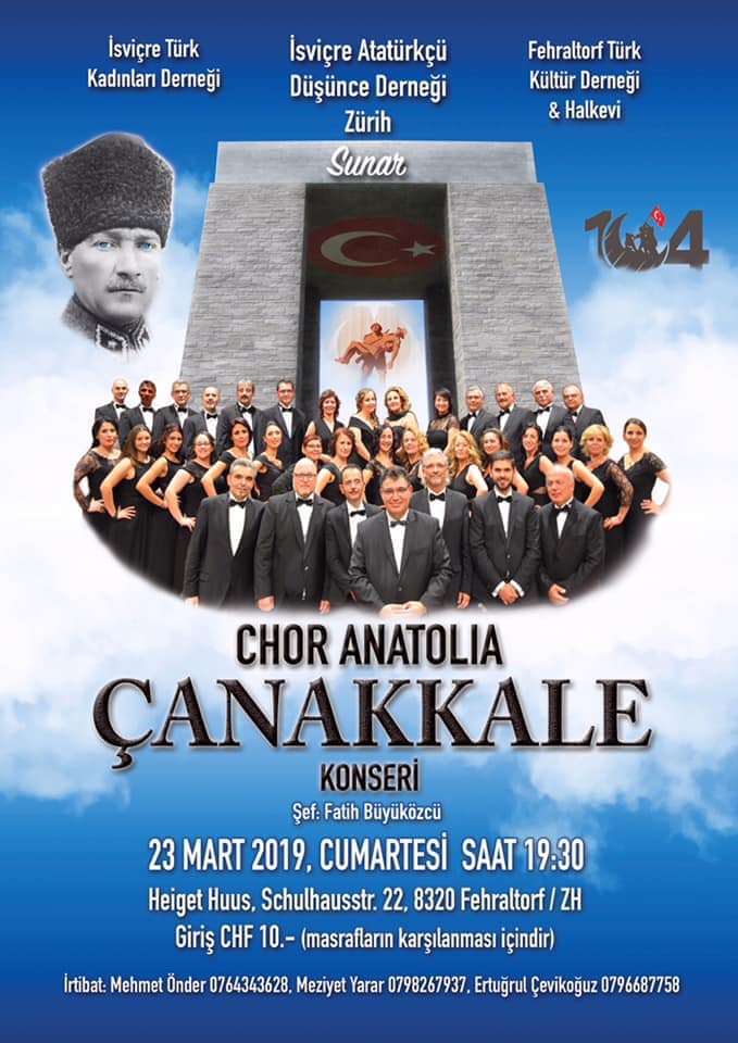 2019 – Çanakkale Şehitlerini Anma Gecesi