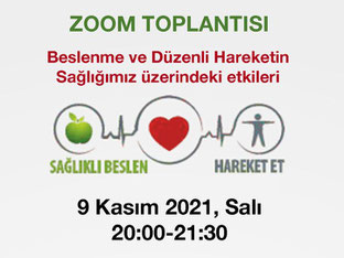 2021 – Beslenme Düzenli Hareketin Sağlığımız üzerindeki etkileri